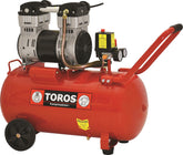 Toros Oil Free SILENT Μονοφασικό Κομπρεσέρ Αέρος με Ισχυ 1.55hp και Αεροφυλάκιο 50lt 40152